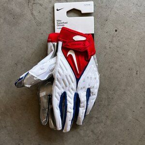 Nike Superbad Gloves 6.0 Red/White/Blue USA Men's XL Football Running Back TE